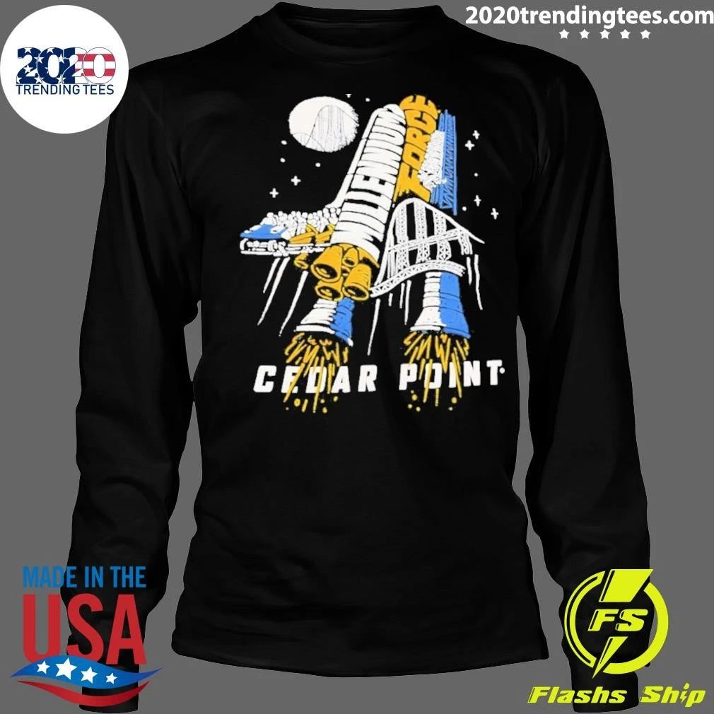 Millennium Force Wordscape Cedar Point Shirt