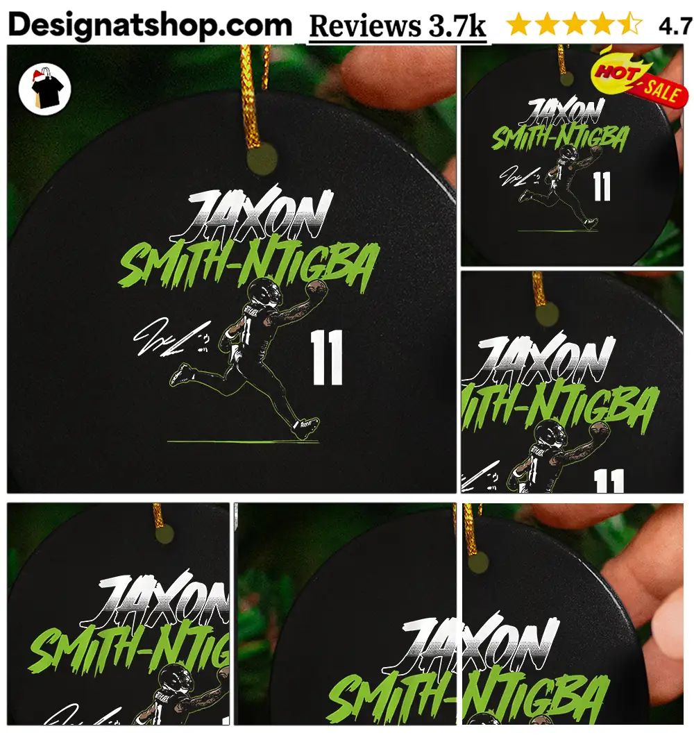 Jaxon Smith-Njigba Seattle Football Name Number Pose signature shirt