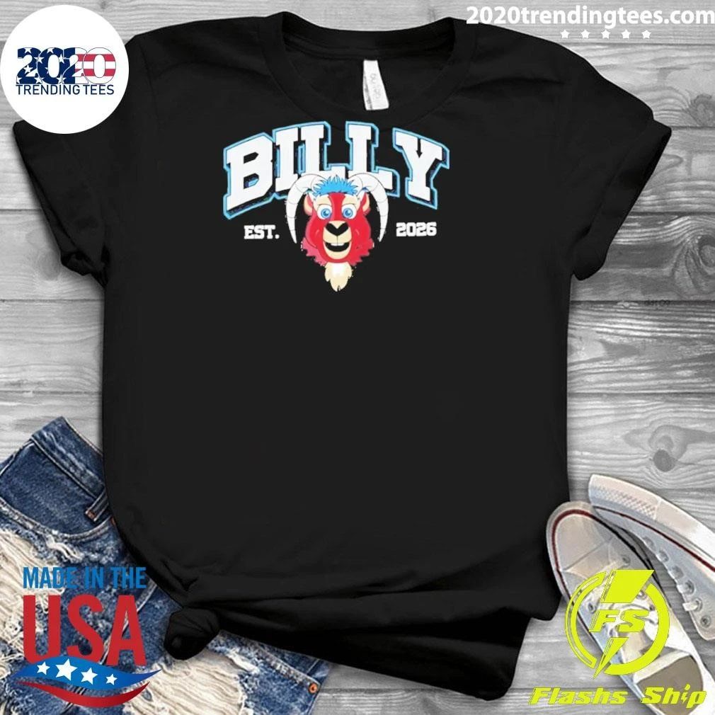 Billy Mascot New Mexico Goatheads Hockey 2026 Shirt