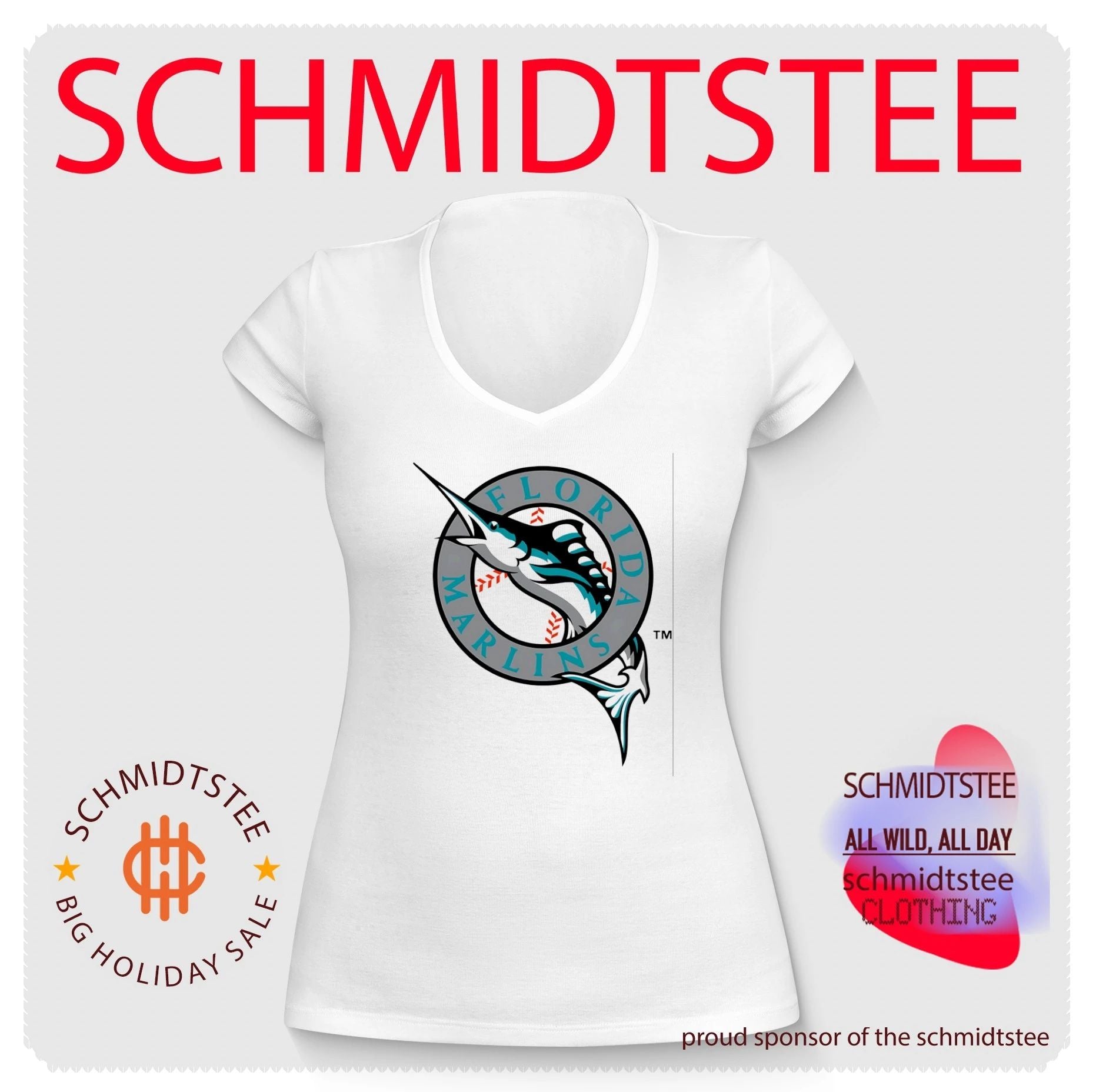 Florida Marlins Logo MLB Baseball shirt
