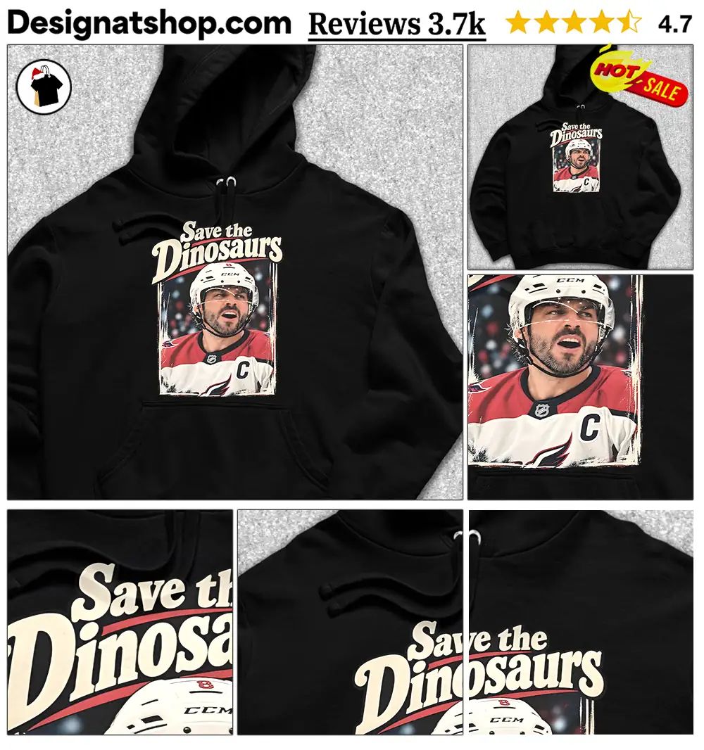 Scott Hunter save the dinosaurs shirt