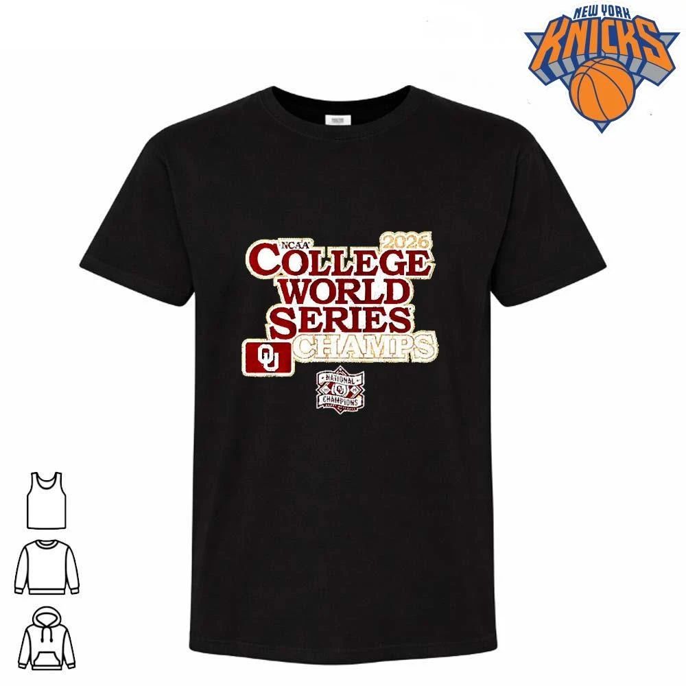 Oklahoma Sooners Baseball 2026 National Champions shirt
