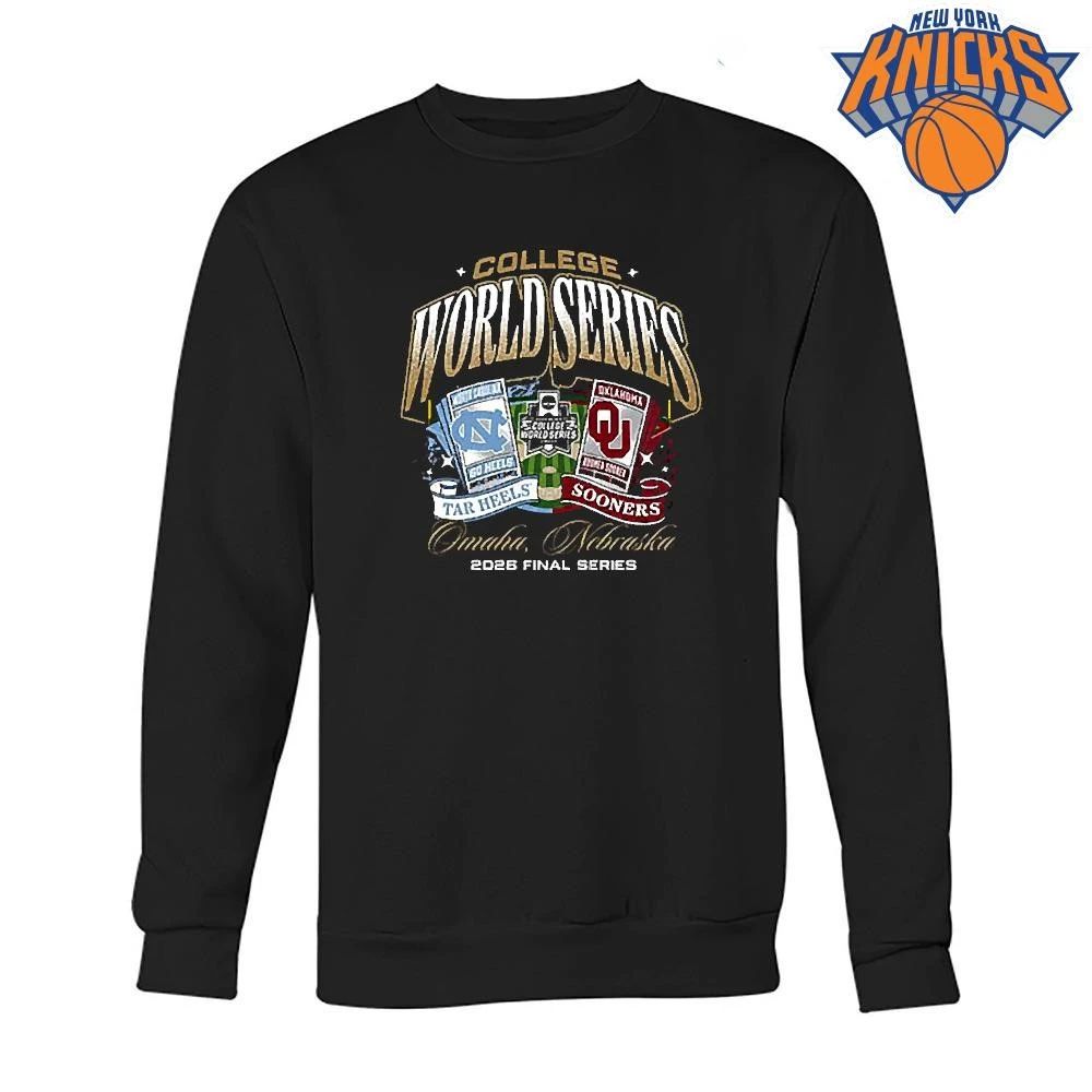 Something Inked Black 2026 College World Series Championship Matchup Tickets Shirt