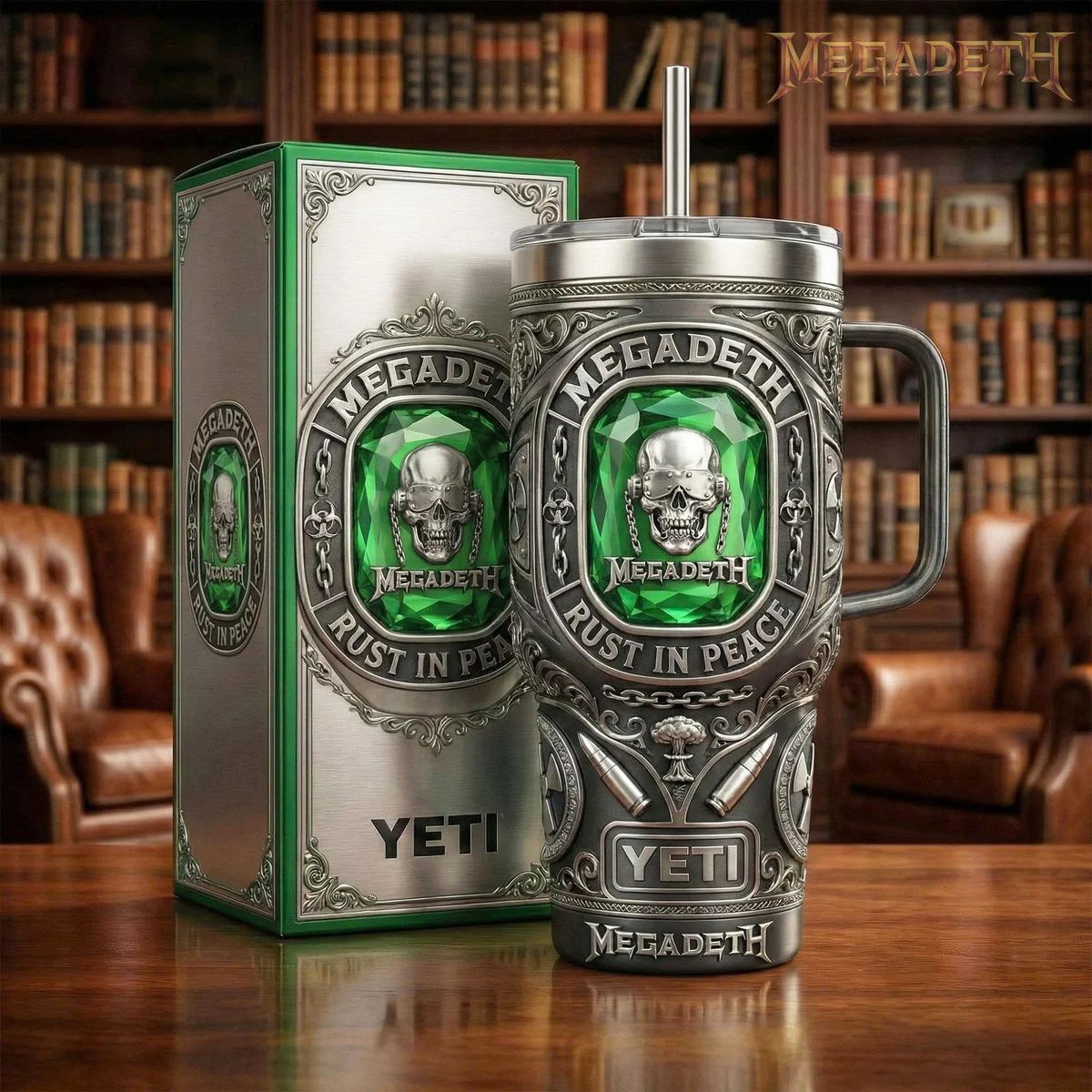 Megadeth Rust In Peace Tumbler