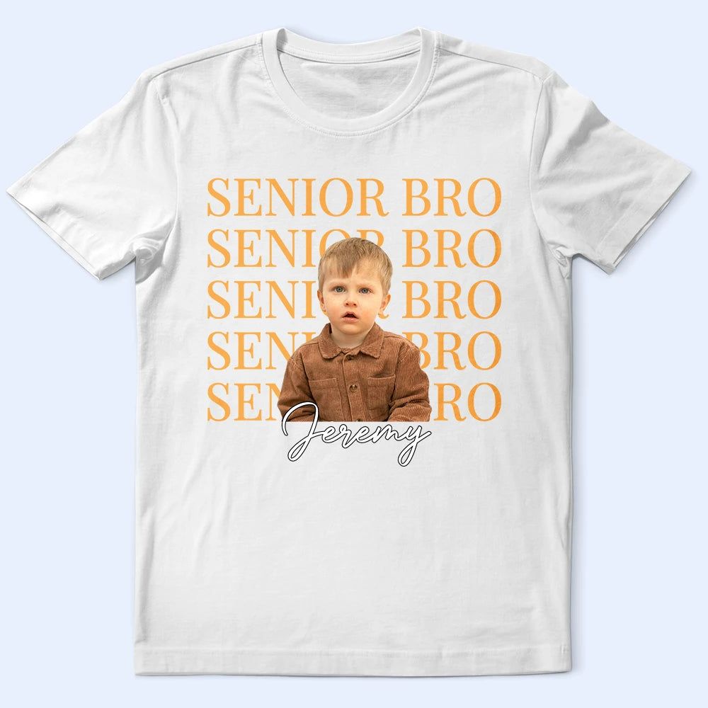 Custom Photo Childhood Senior Mom - Personalized T Shirt