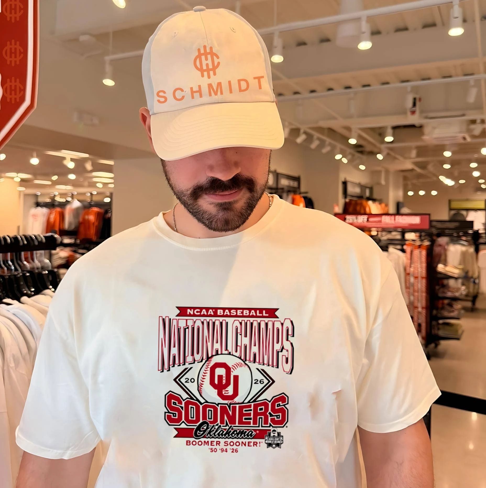 Oklahoma Sooners NCAA Baseball National Champions 1950 1994 2026 shirt