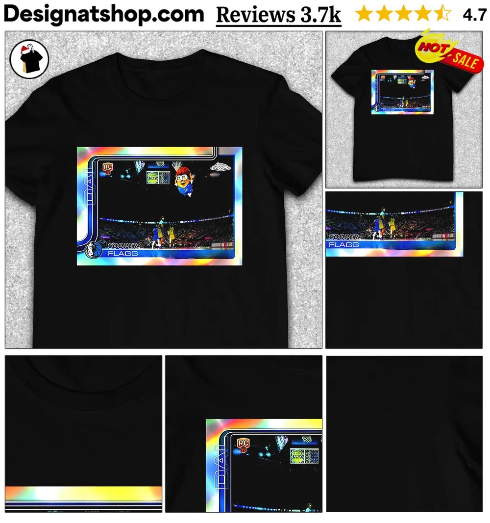 Minions NBA 2025-26 Cooper Flagg basketball card shirt