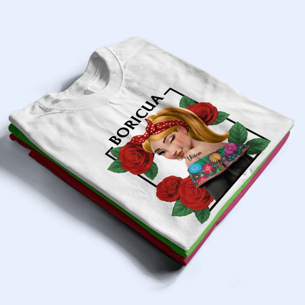 Hispanic Woman Latinos - Personalized T Shirt