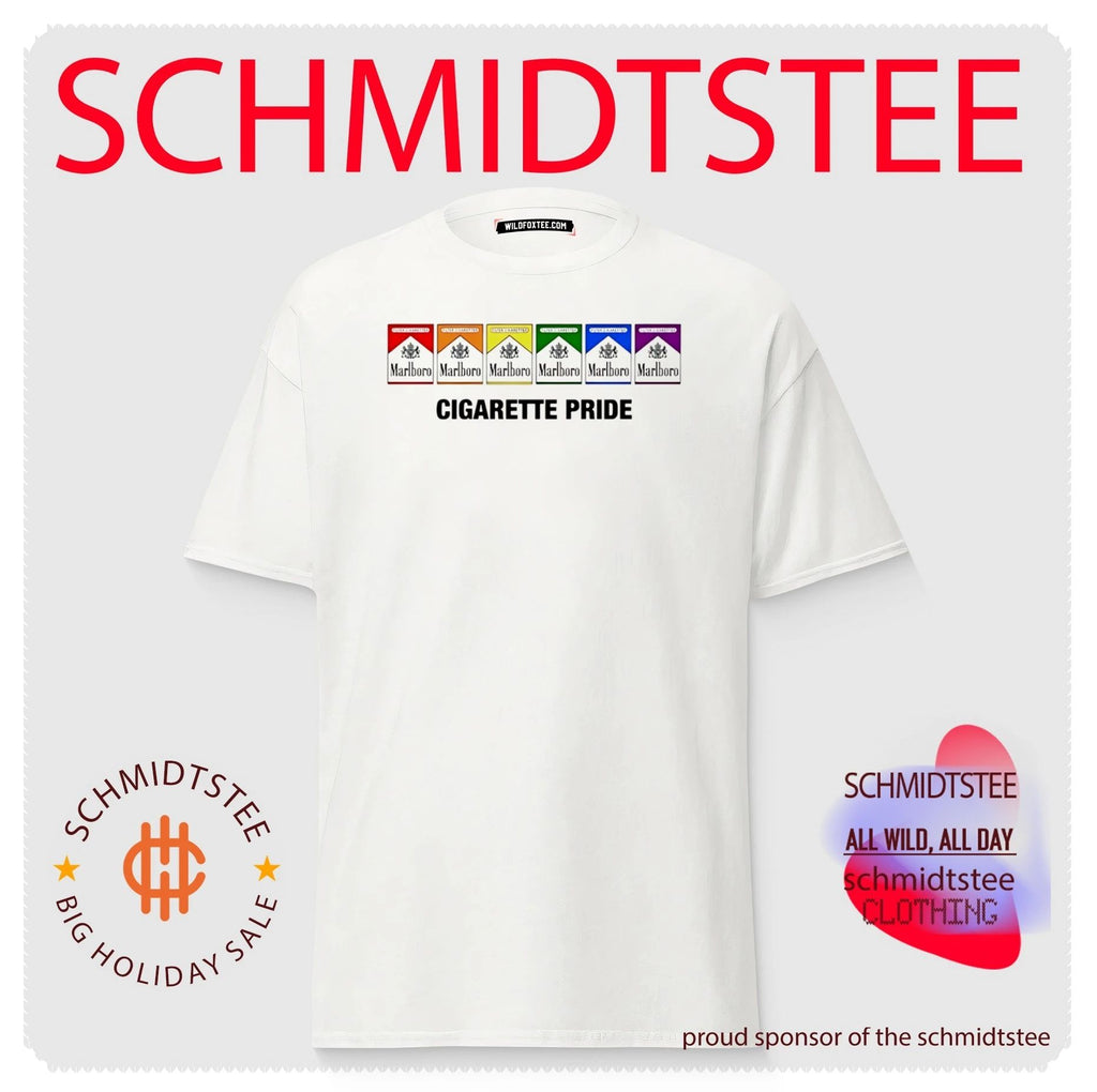 Marlboro Cigarette Pride LGBTQ Rainbow Parody shirt