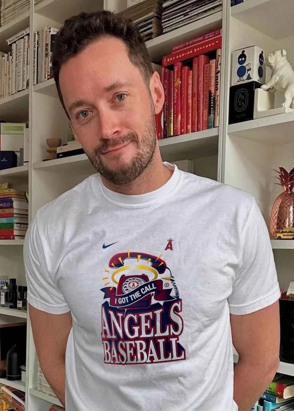 I Got the Call Angels Baseball Shirt
