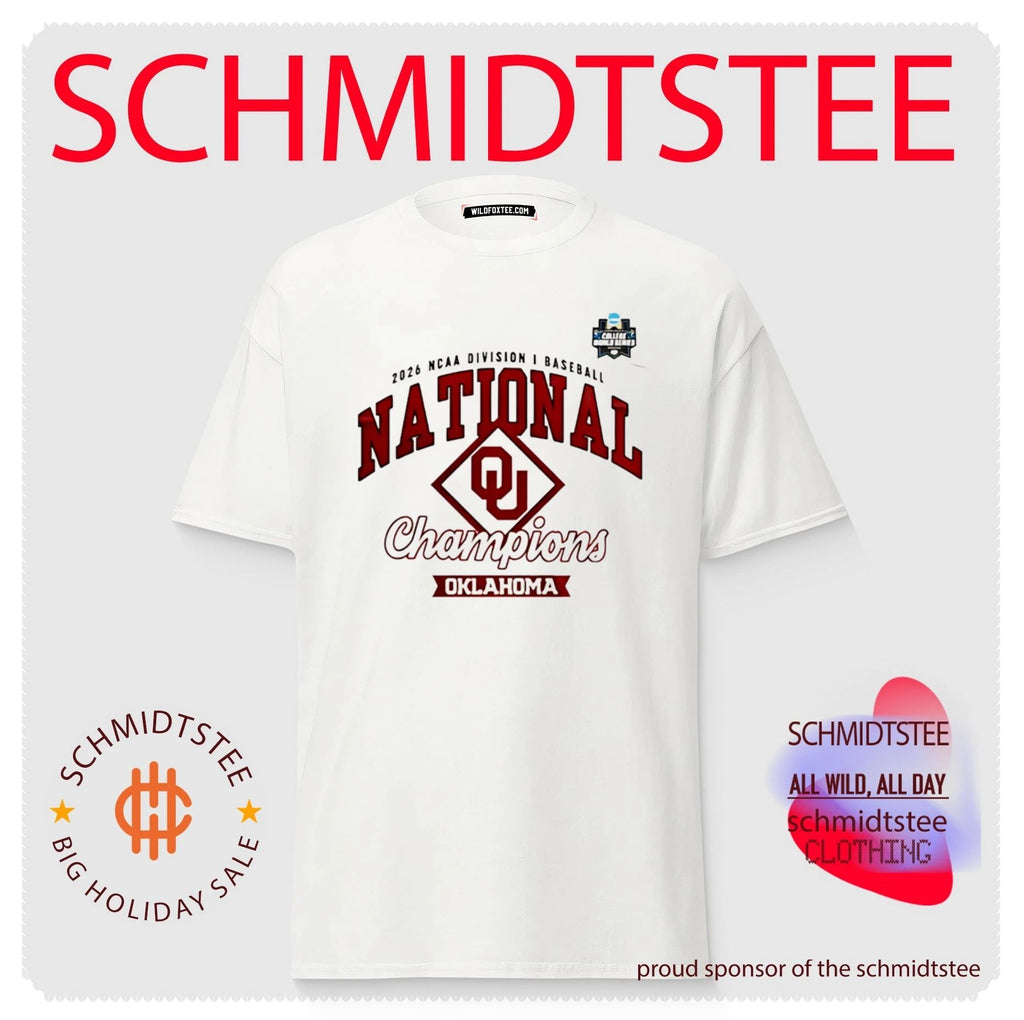 Oklahoma Sooners 2026 NCAA Division I Baseball National Champions shirt