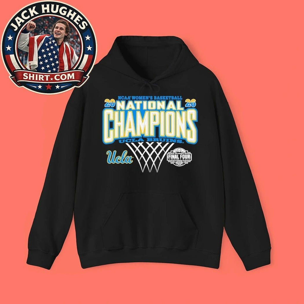 Original UCLA Bruins Blue 84 Unisex 2026 NCAA Women’s Basketball National Champions Bracket Logo T-Shirt