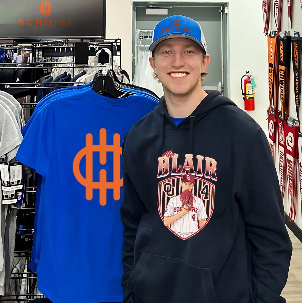 Oklahome Sooners Alec Blair portrait shirt