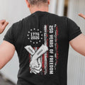 Stars & Stripes Family 250 Years Of Freedom - Personalized T Shirt