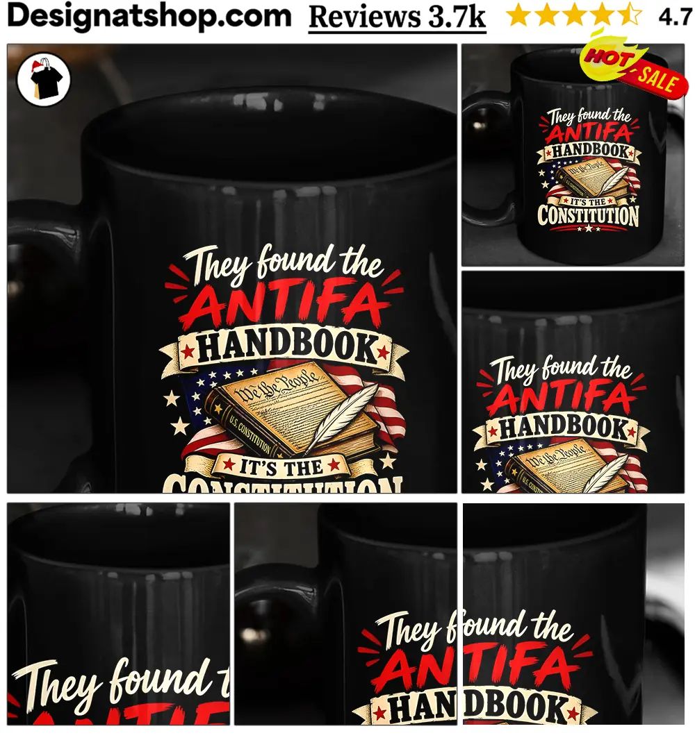 American Constitution Book They Found The Antifa Handbook It’s The Constitution Shirt