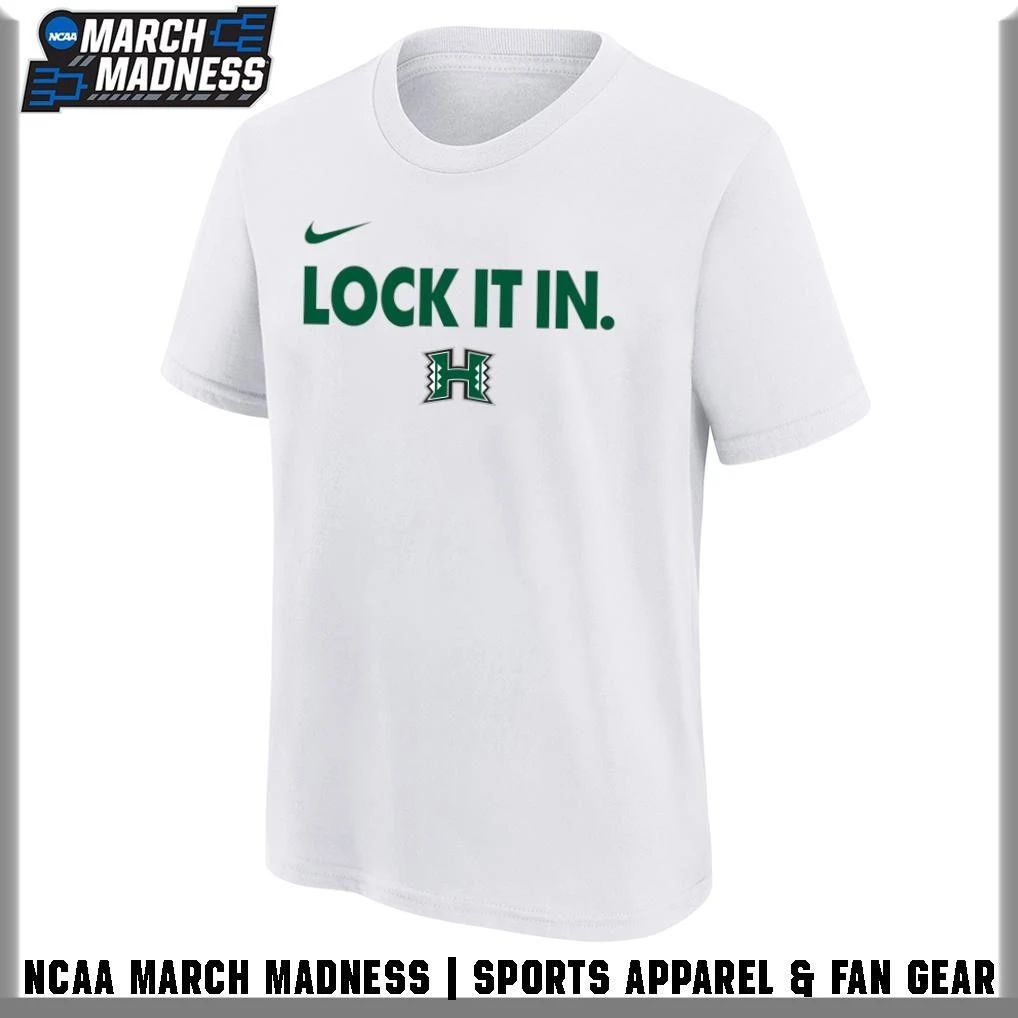 Hawaii Rainbow Warriors Men’s Baseball Lock It In 2026 T-Shirt