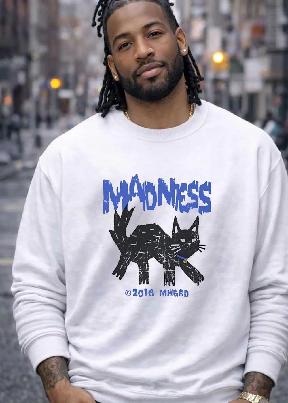2016 MHGRD Madness Black Cat Halloween T-Shirt