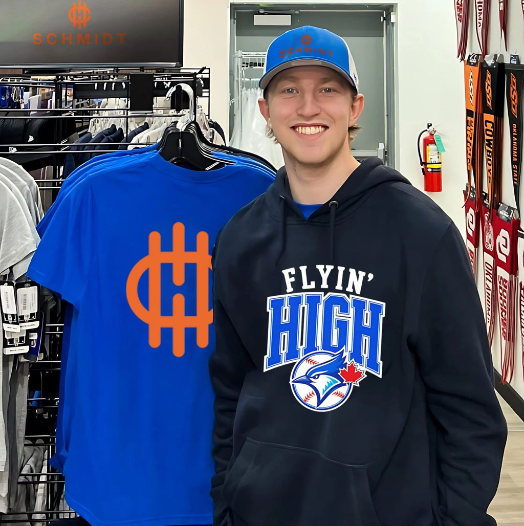 Toronto Blue Jays flyin’ high logo shirt