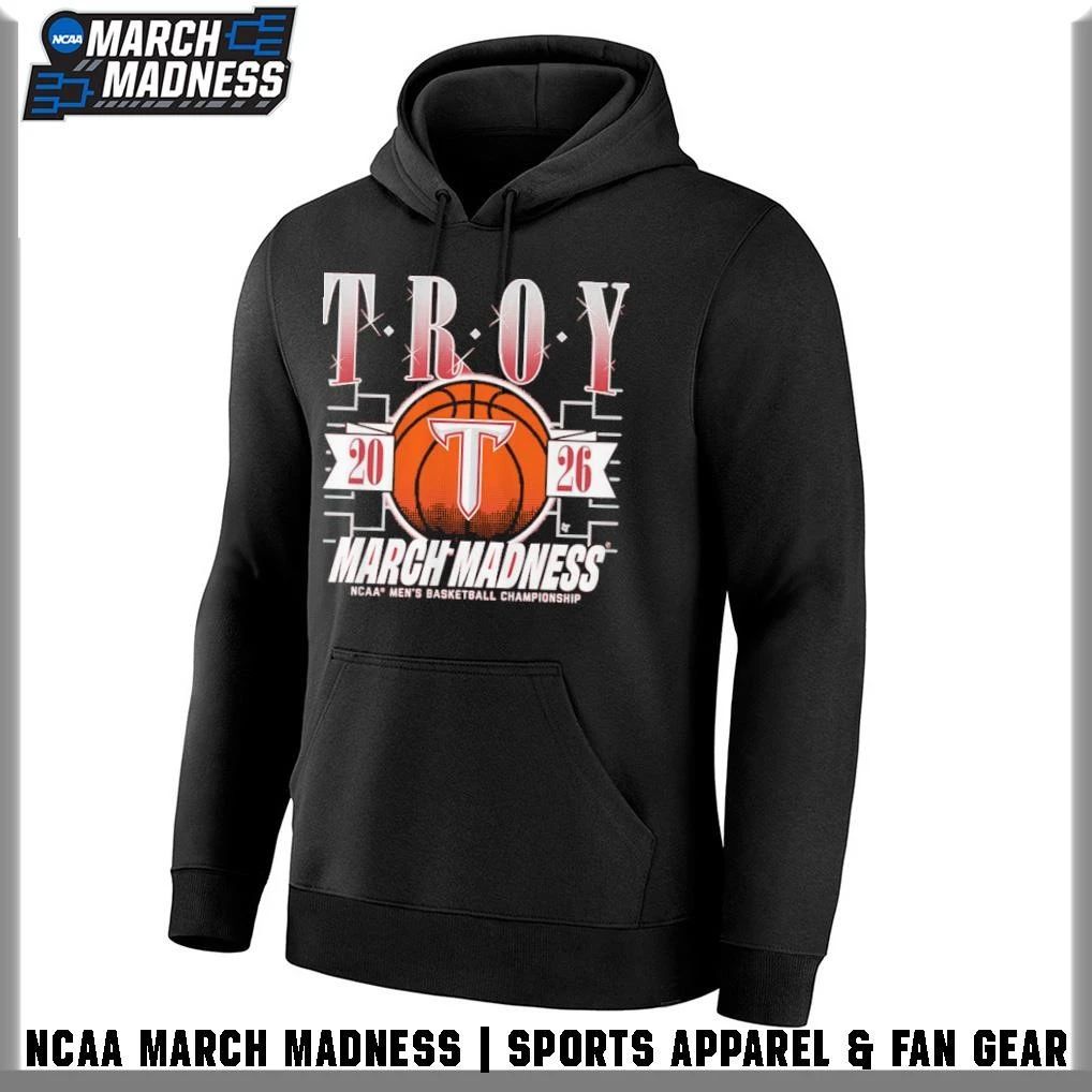 Troy Trojans Men’s Basketball 2026 NCAA Division I Championship March Madness Bound T-Shirt
