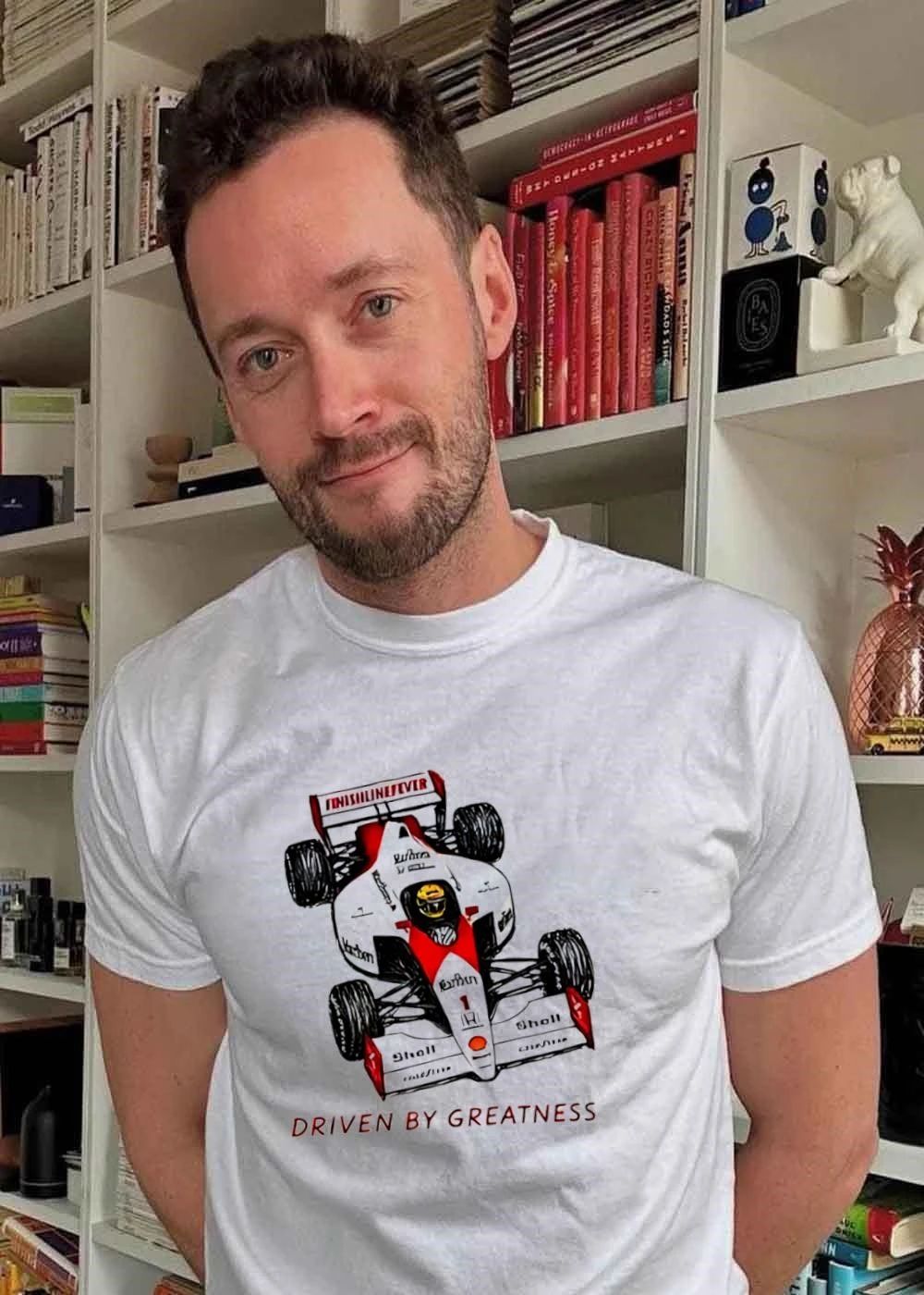 Driven by Greatness Formula 1 Racing Finishlinefever McLaren T-Shirt
