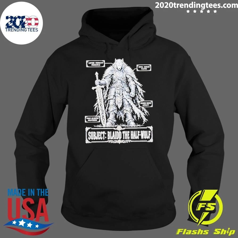 Blaidd The Half-wolf Anatomy Chart Shirt
