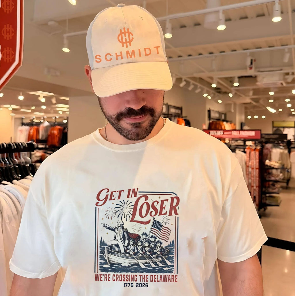 Get in loser we’re crossing te Delaware 1776-2026 shirt