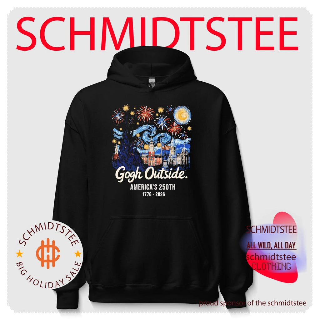 Gogh Outside America’s 250th 1776-2026 shirt