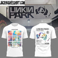 LINKIN PARK From Zero World Tour 2026 White T -Shirt