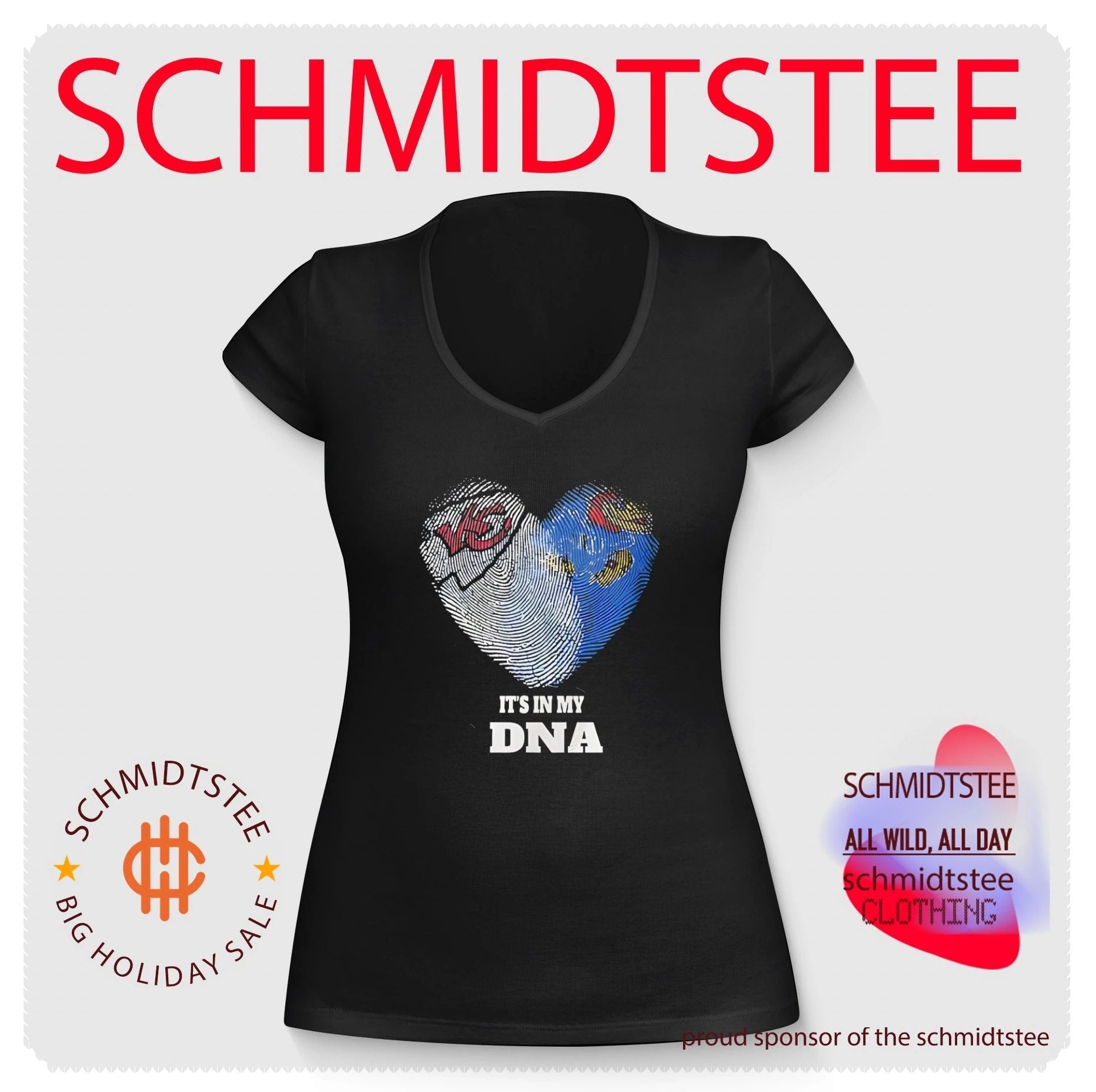 Kansas City Chiefs and Kansas Jayhawks it’s in my DNA shirt
