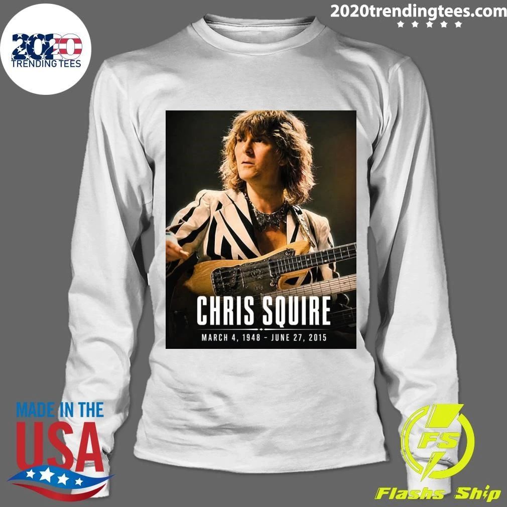 Remembering Chris Squire March 4, 1948 – June 27, 2015 Shirt
