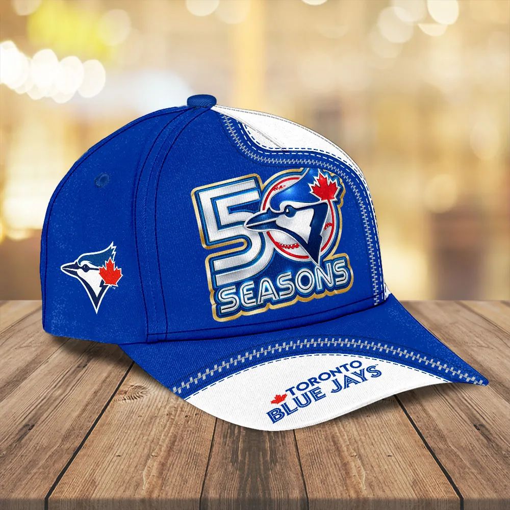 Toronto Blue Jays 50 Seasons Baseball Cap