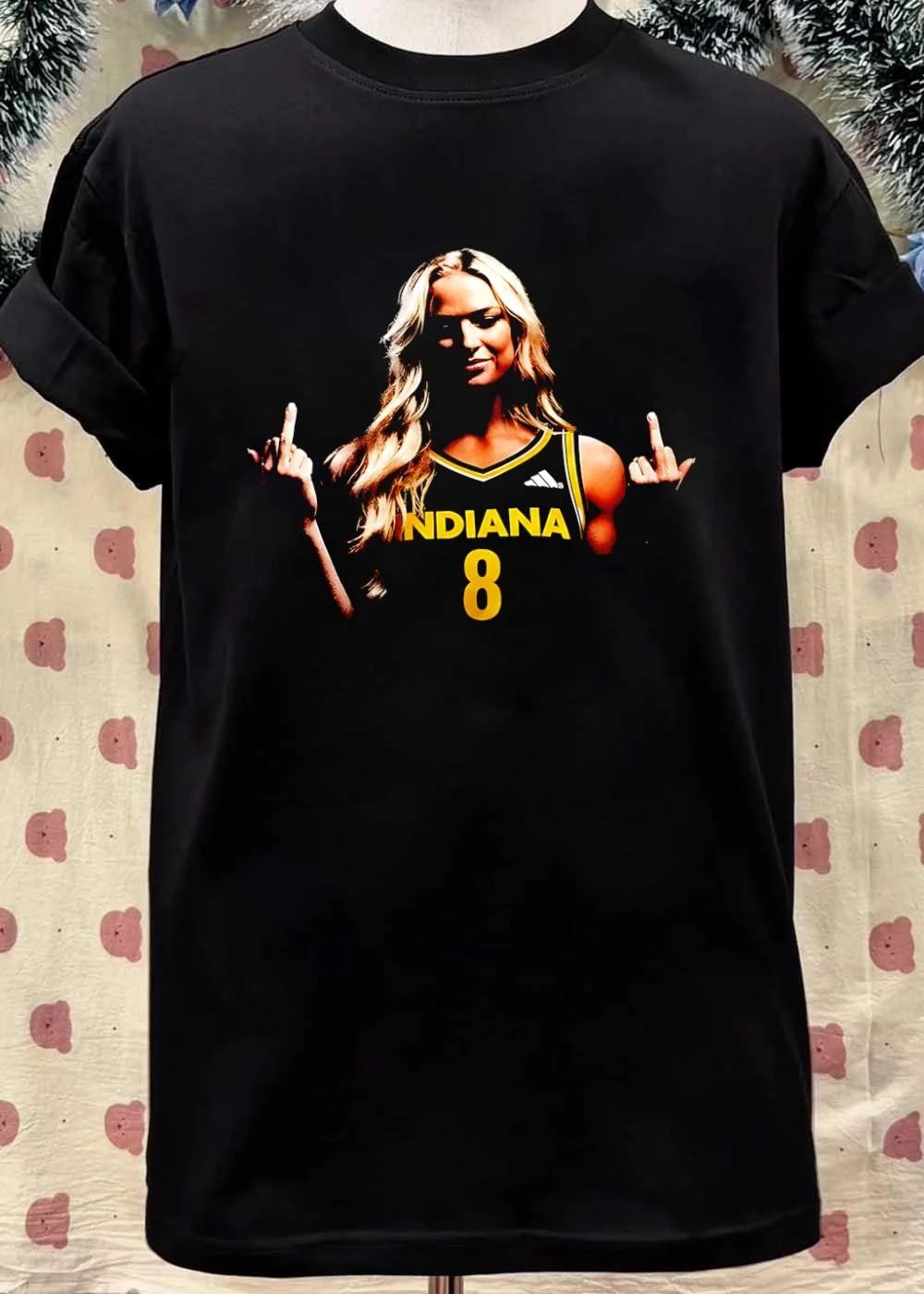 Indiana Basketball Player Flipping Off Fans Indiana Shirt