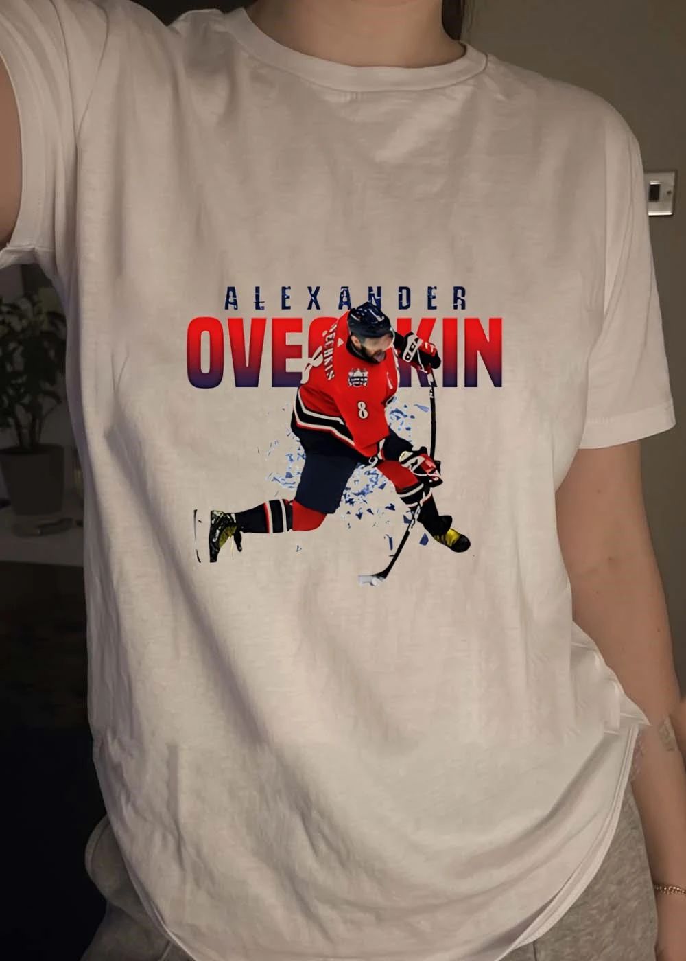 Washington Capitals Hockey Legend Alexander Ovechkin Performance T-Shirt