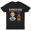 Gamer Dad Only Much Cooler - Personalized T Shirt