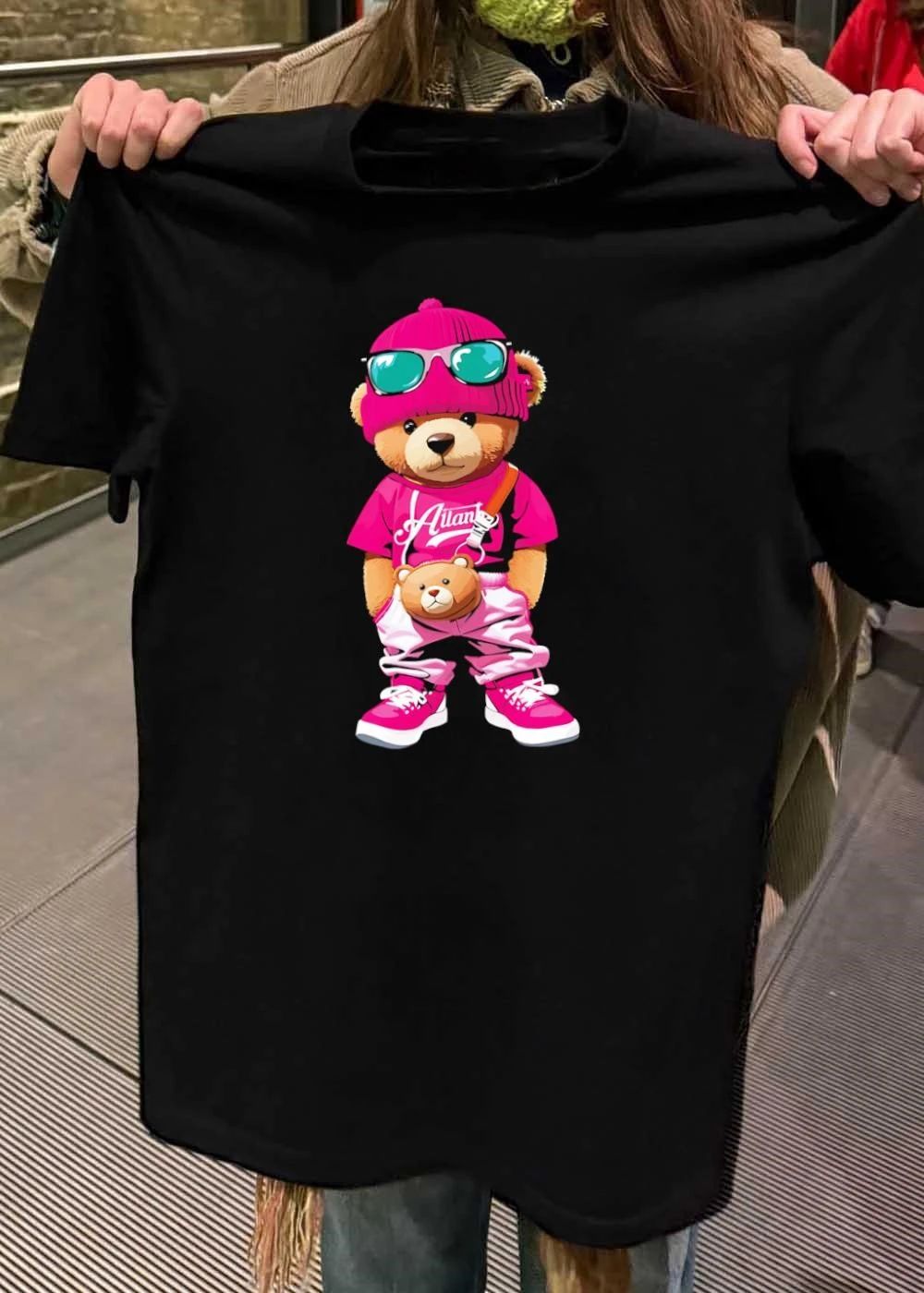 Stylish Bear Streetwear Outfit Ailan Teddy Bear Shirt