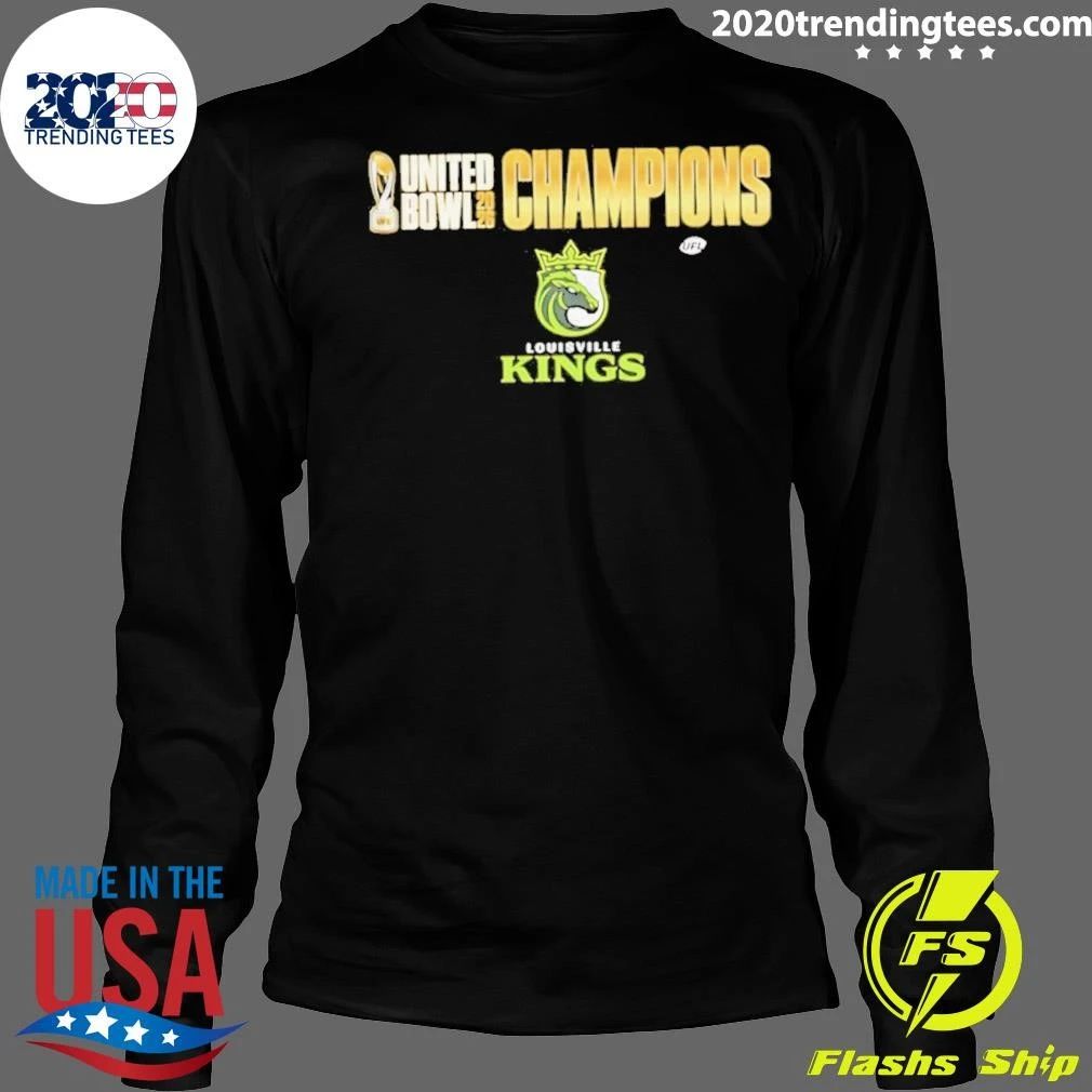 Louisville Kings Ufl United Bowl 2026 Champions Shirt