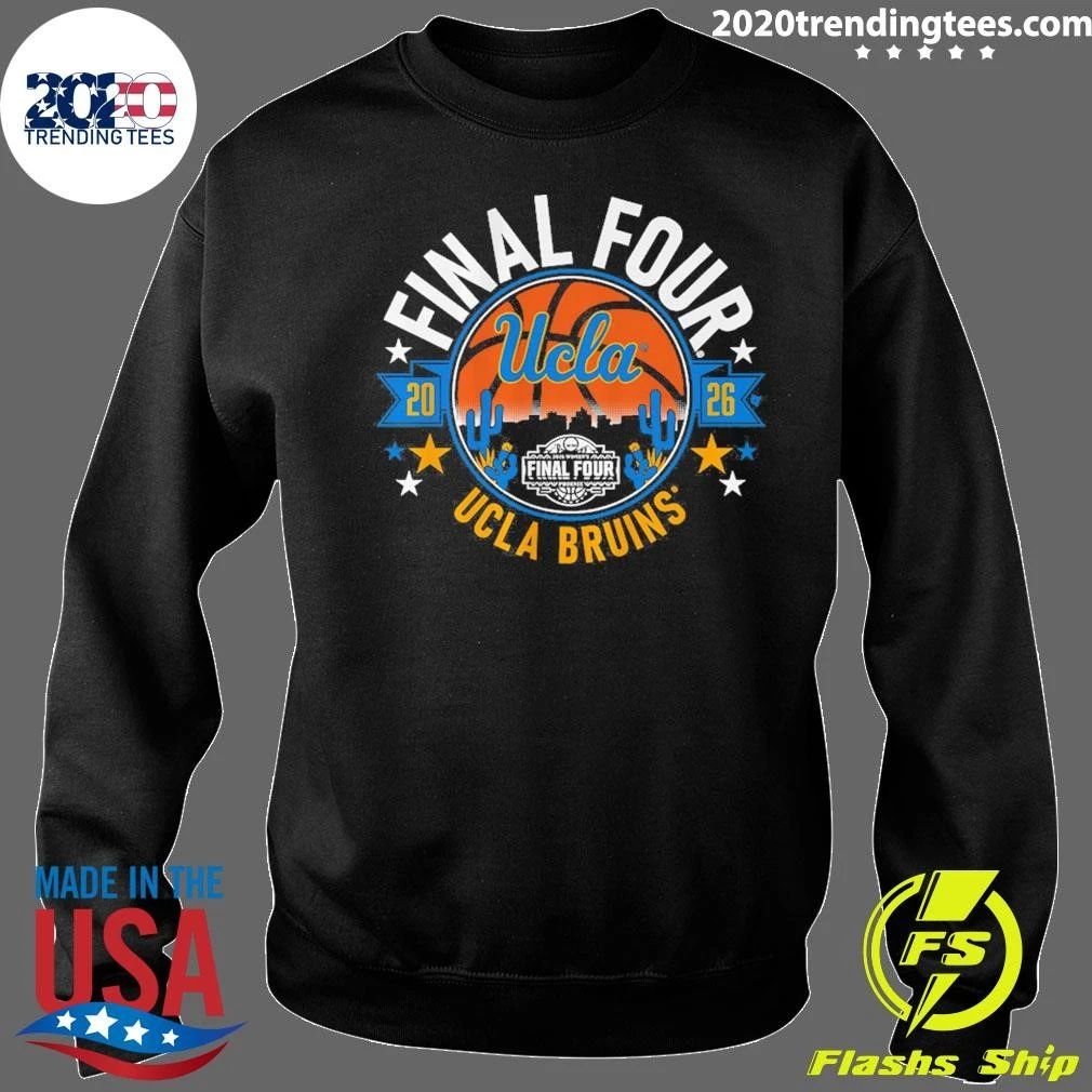 UCLA Bruins Women’s Basketball 2026 Final Four T-shirt – NCAA WBB Fan Shirt