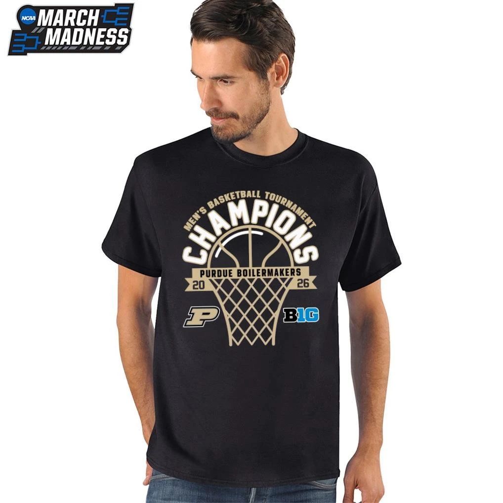Purdue Boilermakers Men’s Basketball 2026 Big Ten Tournament Champions T-Shirt