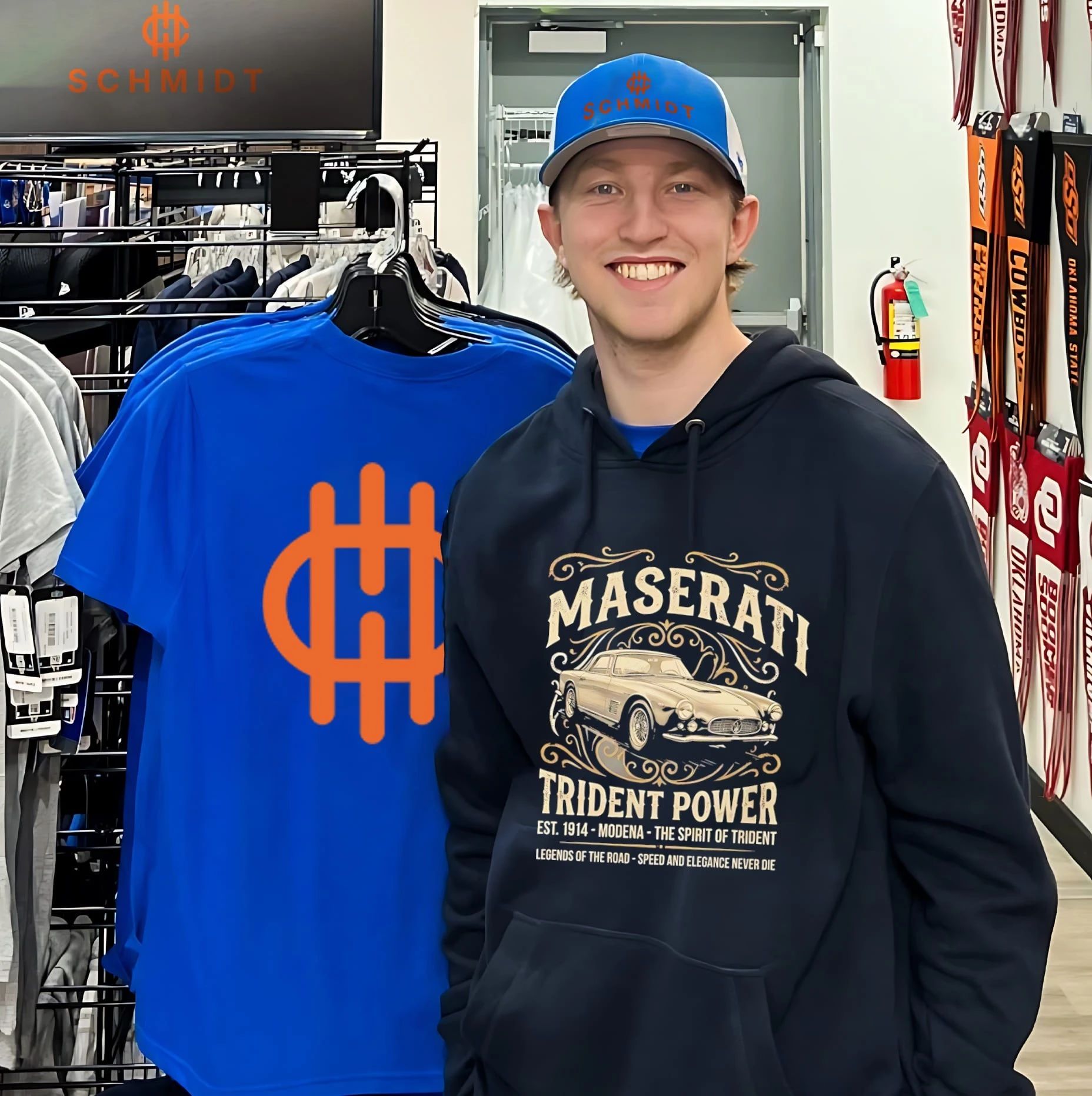 Maserati trident power est 1914 Modena the spirit of trident vintage shirt
