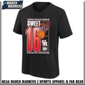 Houston Cougars 2026 NCAA March Madness Sweet 16 Bound Net T-Shirt