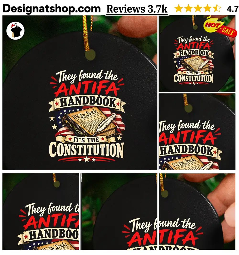 American Constitution Book They Found The Antifa Handbook It’s The Constitution Shirt