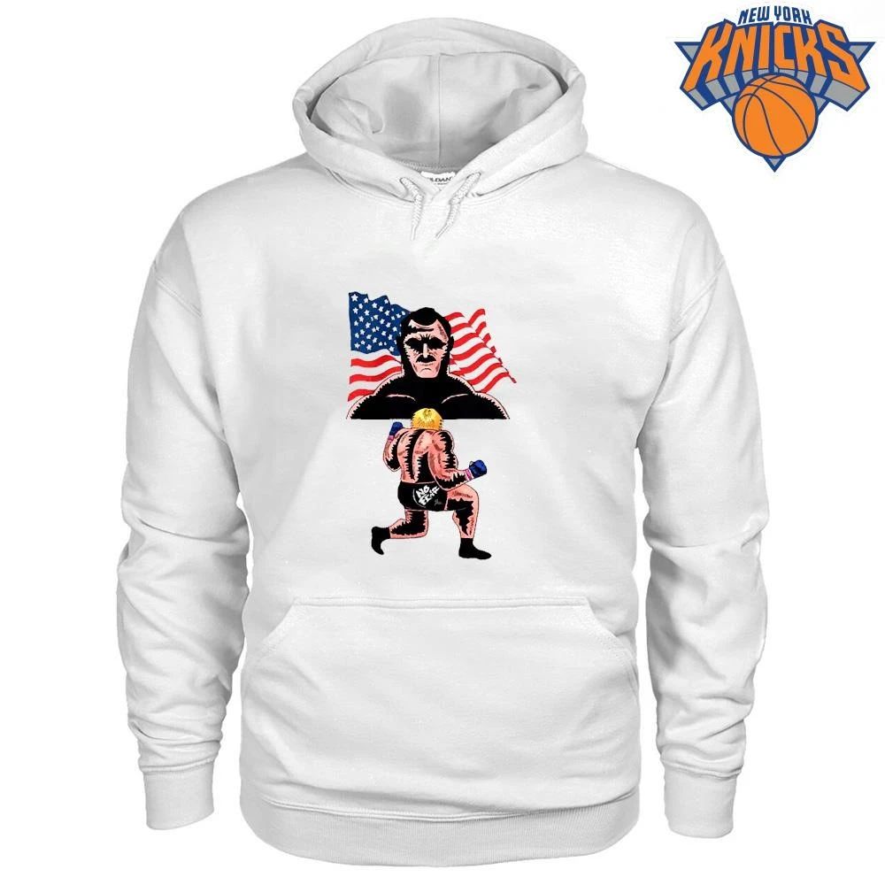 Vintage No Fear American Flag Bodybuilding Wrestling Retro Graphic Art Shirt