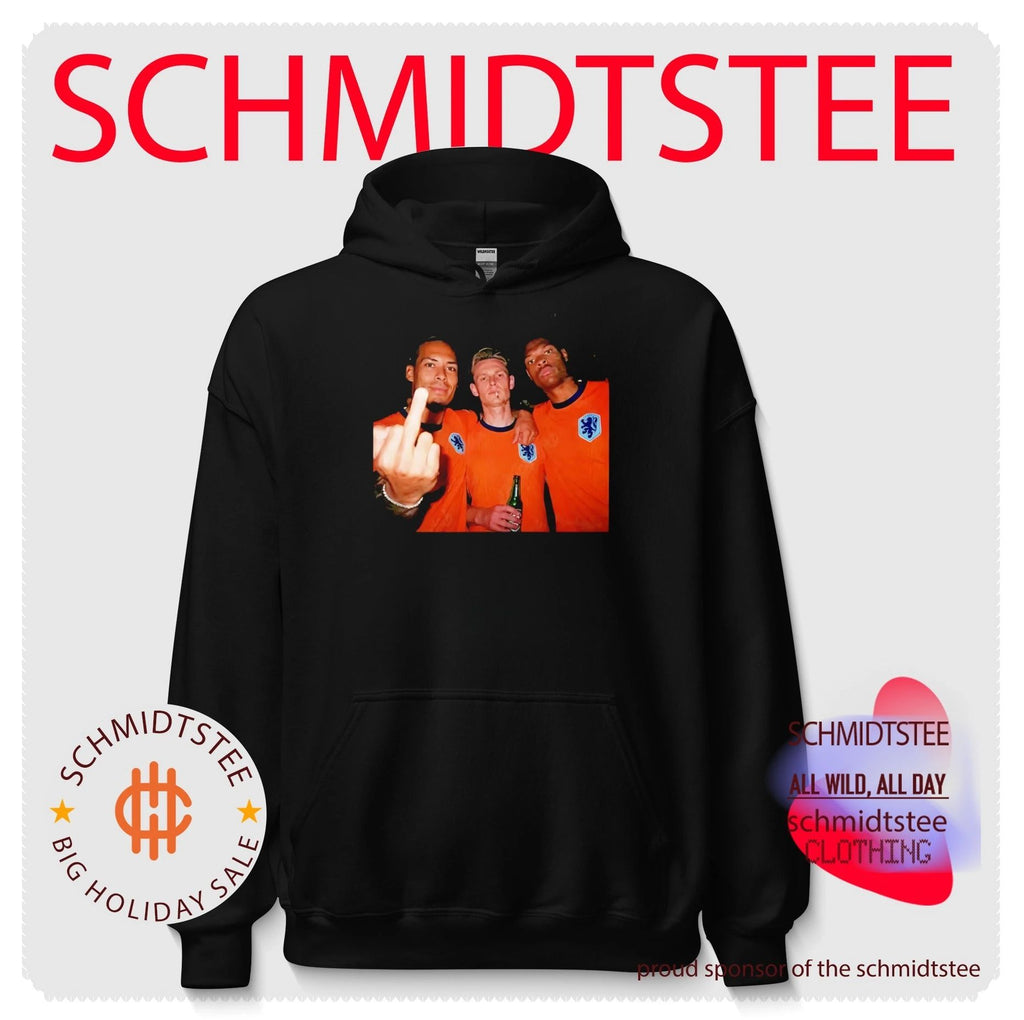 Virgil van Dijk Frenkie de Jong and Memphis Depay Netherlands National Team middle finger shirt