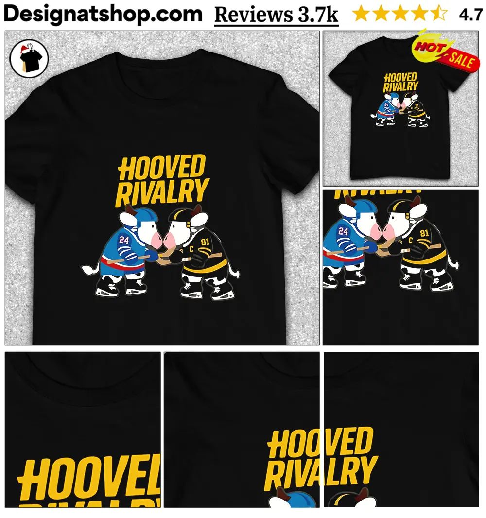 Hooved Rivalry Cow Heated Rivalry Movie shirt