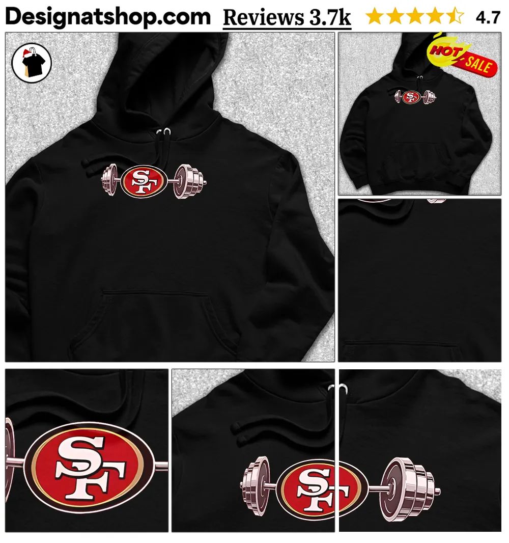 49ERS Barbell San Francisco Football Weightlifting Spirit Of True Champions Shirt