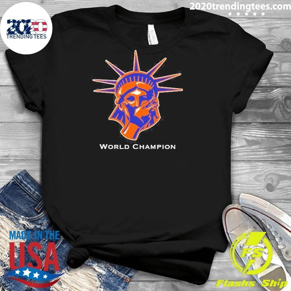 Statue Of Liberty World Champs Tee Shirt