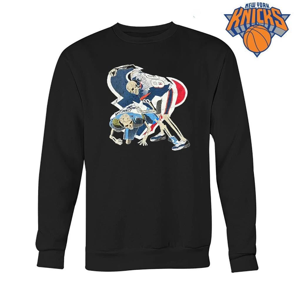 Andre Johnson vs Cortland Finnegan Skeleton Football Fight Vintage Graphic Shirt