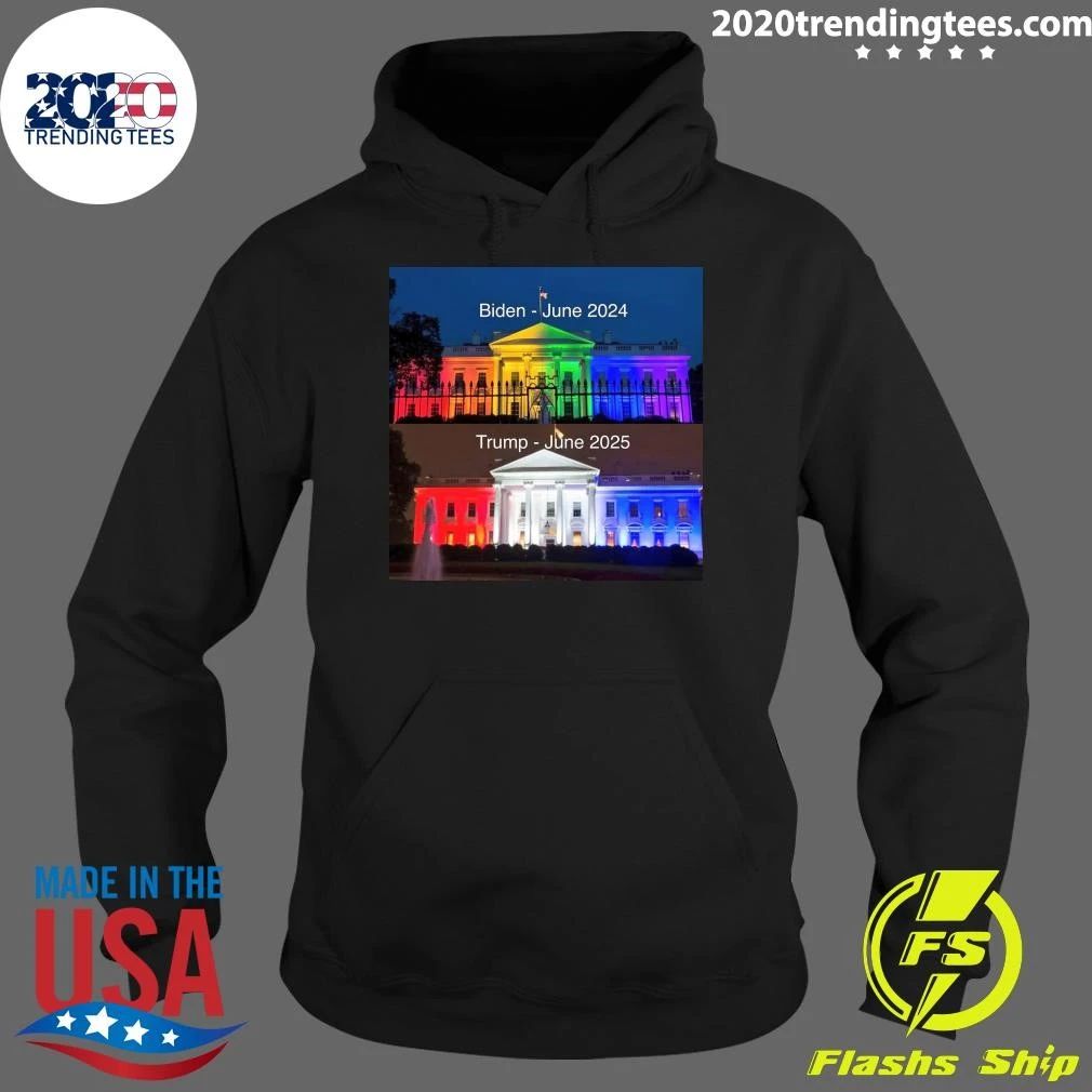 Biden June 2024 Trump June 2025 Shirt