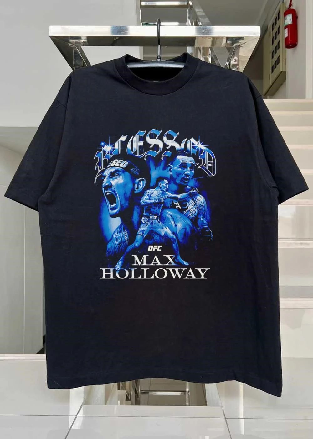 Blessed Max Holloway Fighting UFC shirt