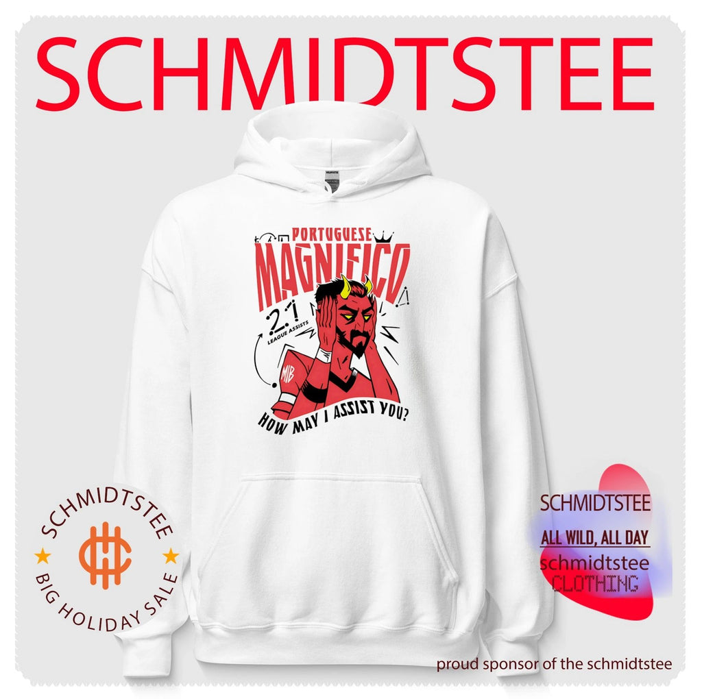 Portuguese Magnifico Bruno Fernandes Manchester United How May I Assist You shirt